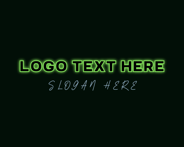 Futuristic logo example 3