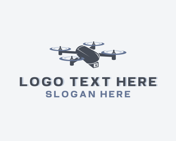 Flying logo example 3