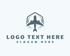 Aviation Travel Airplane logo