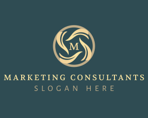 Swirl Premium Consultant logo design