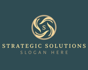 Swirl Premium Consultant logo design