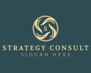 Swirl Premium Consultant logo design