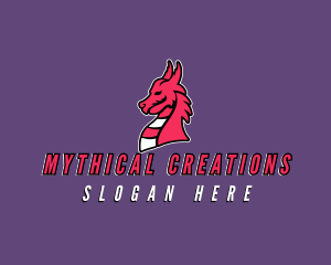 Mythical Dragon Avatar logo