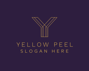 Golden Stylish Boutique logo design