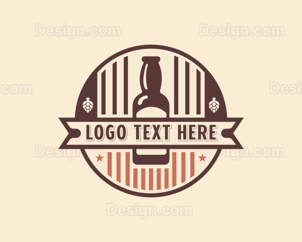 Beer Pub Liquor Logo