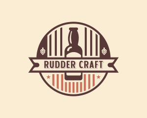 Beer Pub Liquor logo design