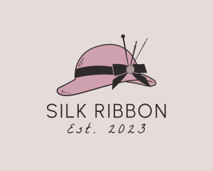 Woman Fedora Hat logo design