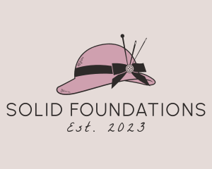 Woman Fedora Hat logo