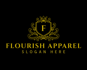 Flourish Shield Jewelry logo