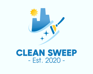 City Office Cleaning Service logo design