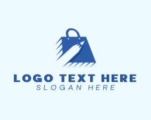 Retailer - Pencil Retail Shopping Bag logo design
