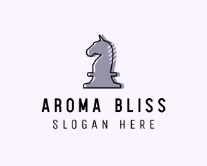 Chess Piece Horse Knight logo design