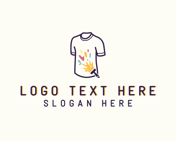 Silk Screen logo example 4