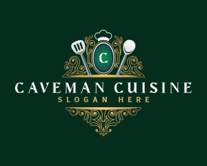 Elegant Restaurant Cuisine logo design