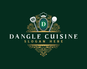 Elegant Restaurant Cuisine logo design