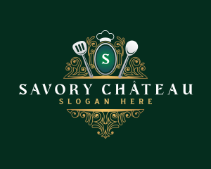 Elegant Restaurant Cuisine logo design