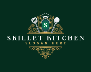 Elegant Restaurant Cuisine logo design