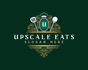 Elegant Restaurant Cuisine logo design