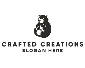 Wild Bear Beverage logo design