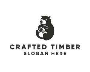 Wild Bear Beverage logo design