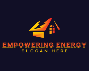 Electric Bolt House logo design