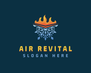 Thermal Air Conditioning logo design