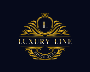 Luxury Crown Crest logo design