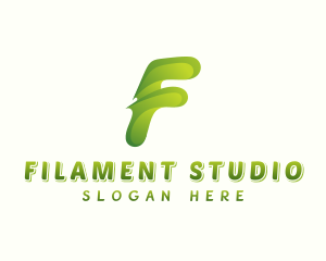 Agency Studio Letter F logo design