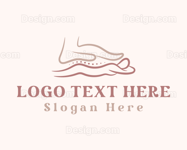 Hand Massage Wellness Logo