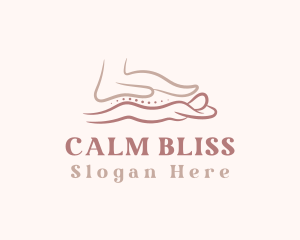 Hand Massage Wellness logo design