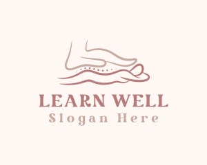 Hand Massage Wellness logo design