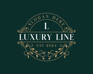 Luxury Floral Garden logo design