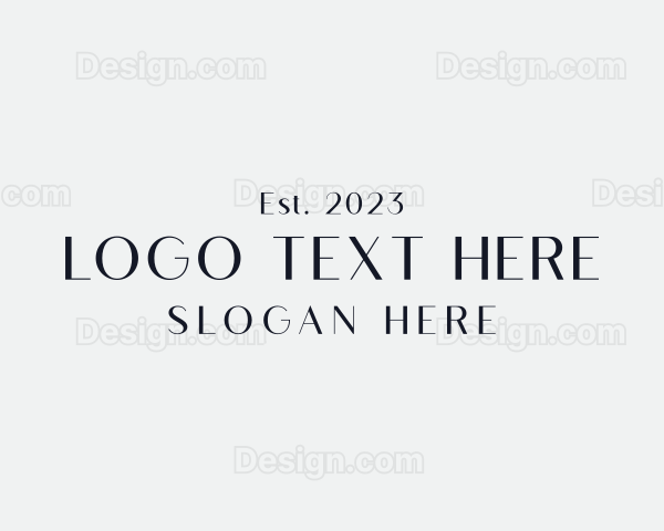 Luxury Elegant Business Logo