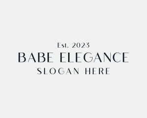 Luxury Elegant Business logo design