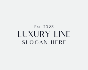 Luxury Elegant Business logo design