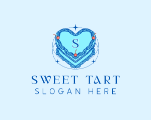 Heart Cake Bakery logo design