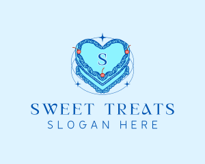 Heart Cake Bakery logo design