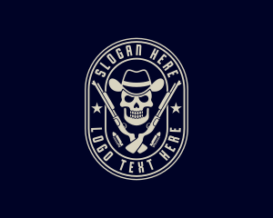 Skull Cowboy Shotgun logo