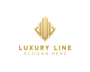 Luxury Tower Diamond logo design