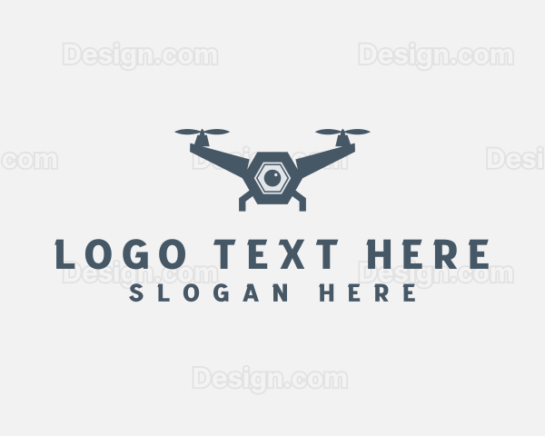 Drone Quadcopter Videography Logo