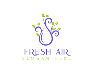 Droplet Eco Fresh logo design