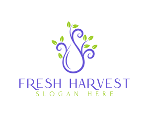 Droplet Eco Fresh logo design