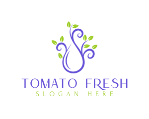 Droplet Eco Fresh logo design