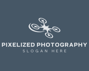 Logistics Delivery Drone logo design