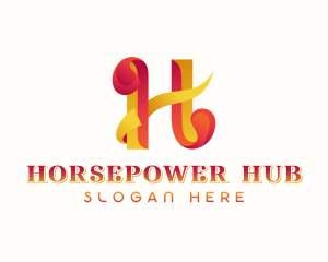 Agency Studio Letter H logo design