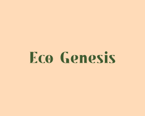 Eco Nature Spa logo design