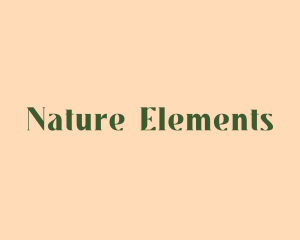 Eco Nature Spa logo design