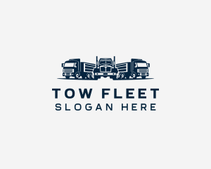 Truck Freight Logistics  logo design