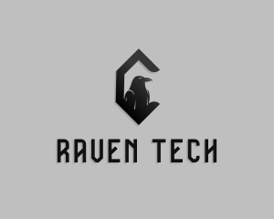 Raven Crow Letter C logo