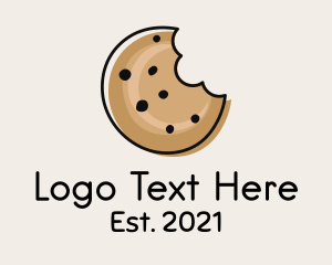 Cookie Bite Minimalist logo